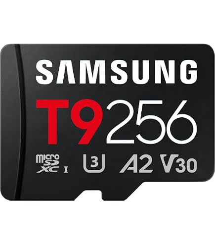 Amazon.com: Samsung microSDXC T7 256GB, Transfer Speeds Up to 170